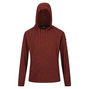 Regatta Mens Edley Marl Hoodie / Burnt Henna